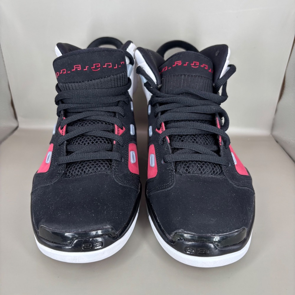 Jordan 6-17-23 Carmine Black White Red Shoes DM1159-006 Mens 5.5Y Womens 7 - Picture 2 of 7